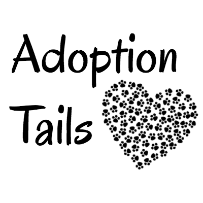 adoption tails logo heart